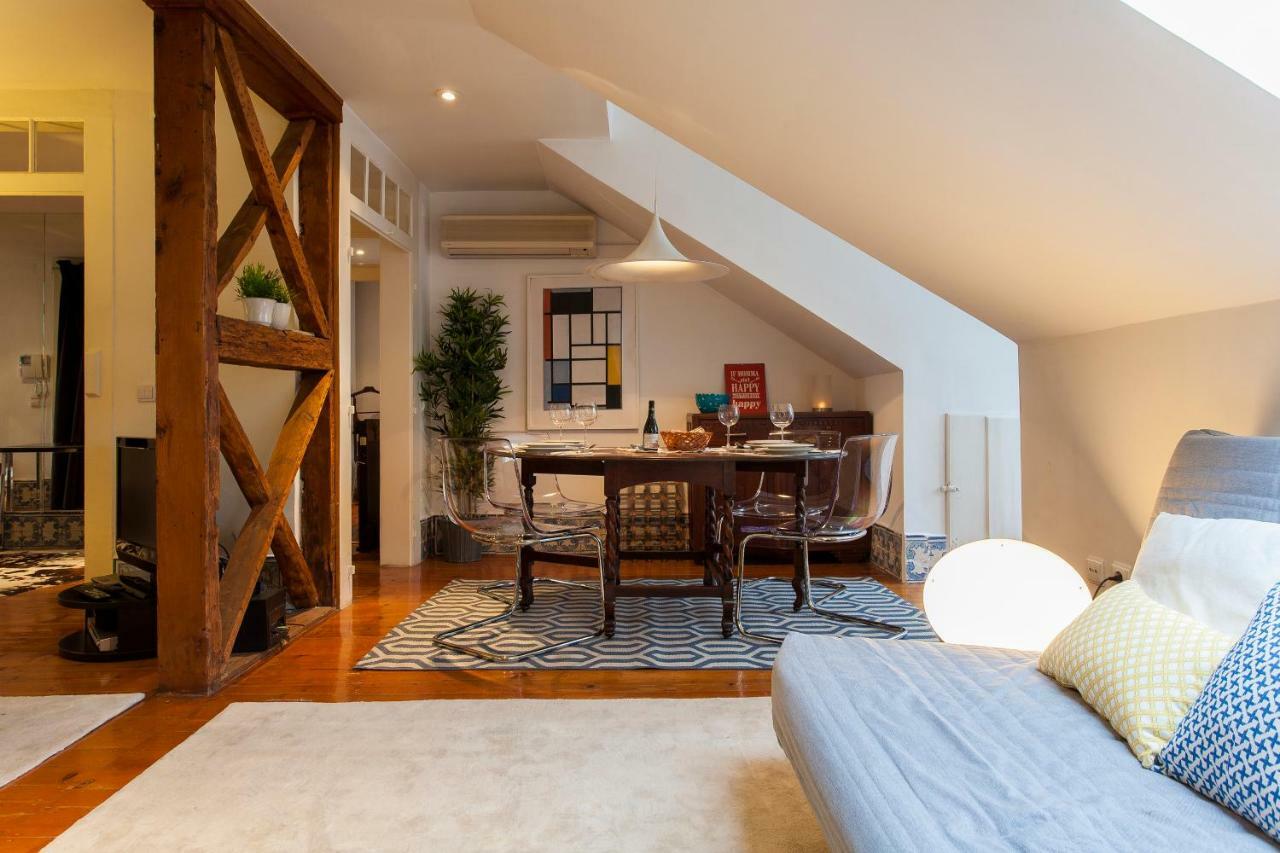 Ferienwohnung Bairro Alto-Chiado 2 Bdr Beautifull View Lissabon Exterior foto