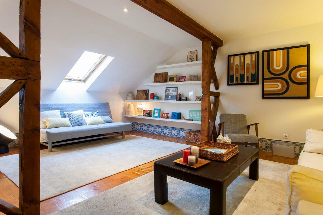 Ferienwohnung Bairro Alto-Chiado 2 Bdr Beautifull View Lissabon Exterior foto